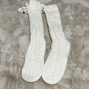 Cozy Cable Knit Socks